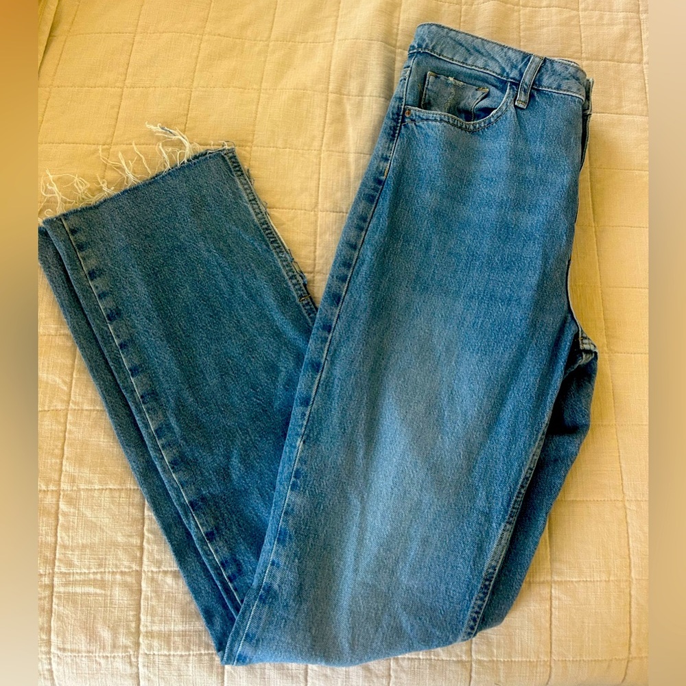 ZARA med wash jeans